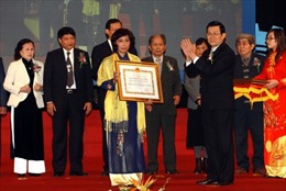 Chủ tịch nước dự lễ trao Giải thưởng Hồ Chí Minh và Giải thưởng Nhà nước về KHCN
